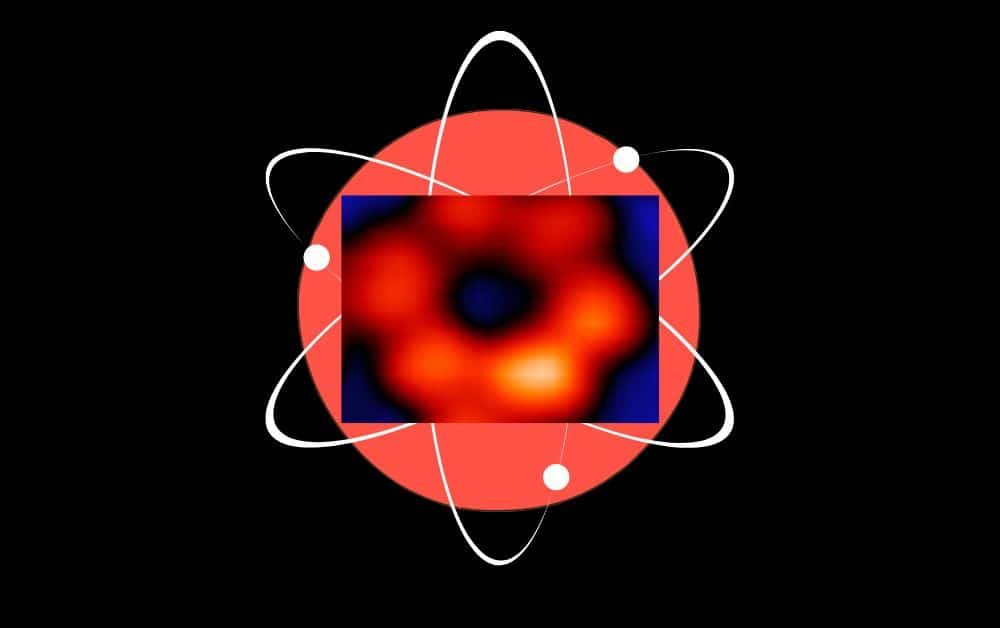 X-ray signature of a single atom