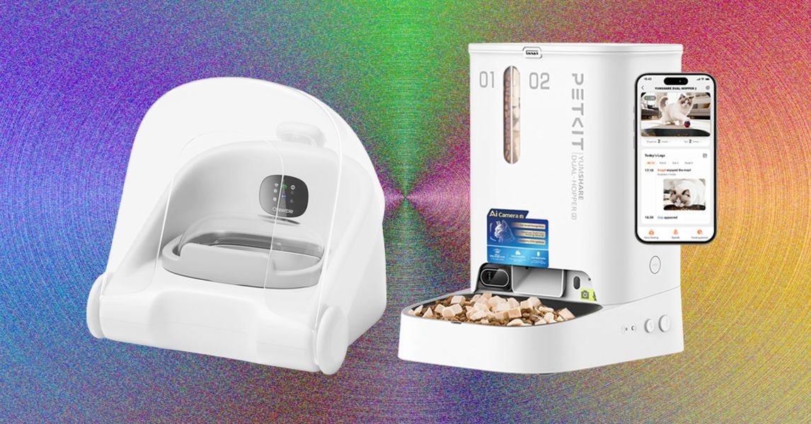 Advanced automatic cat feeder system