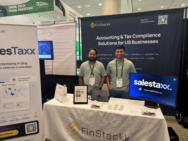 FinStackk SalesTaxx compliance platform interface