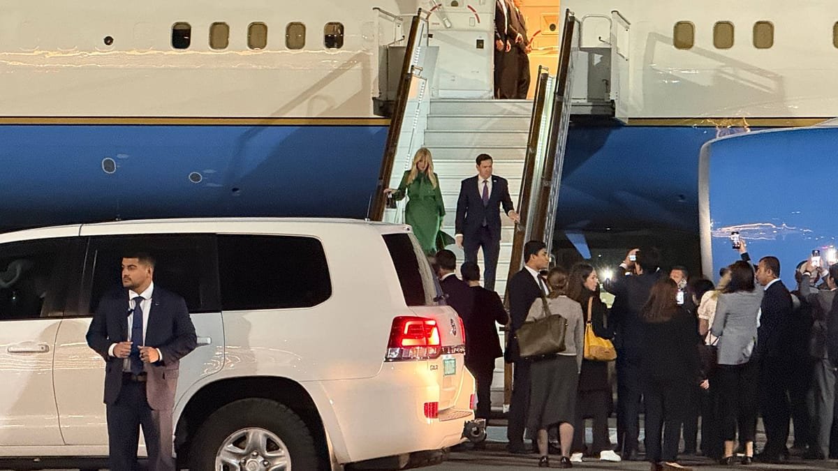 Marco Rubio arrives in Uzbekistan