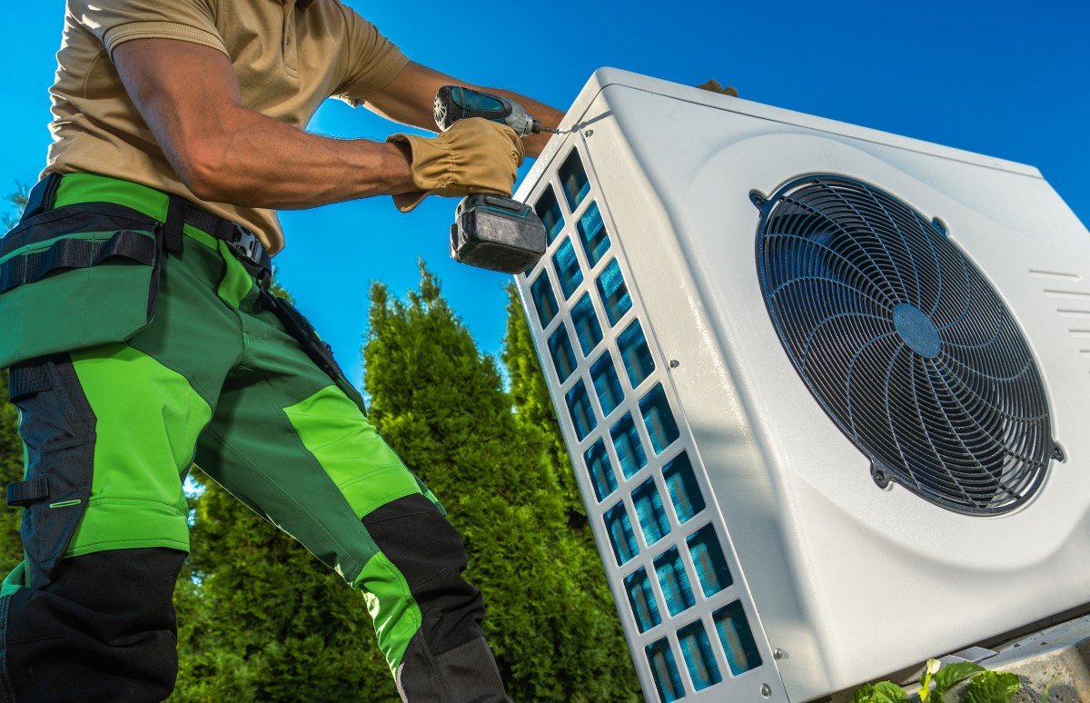 modern heat pump tech prototype