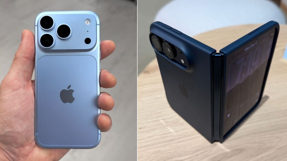 Apple foldable iPhone Duo device