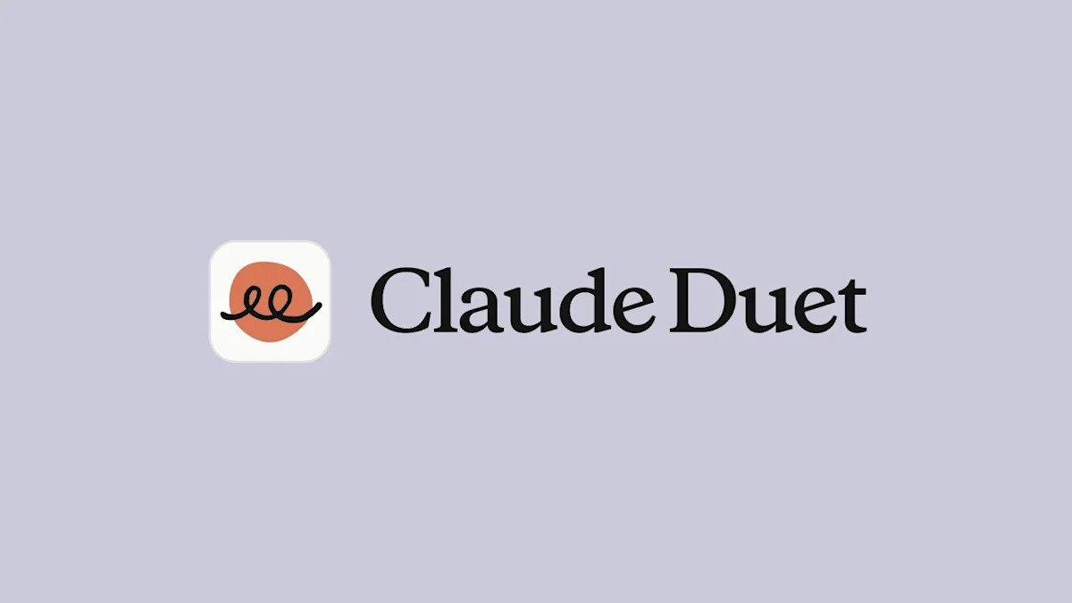Claude Duet work assistant interface