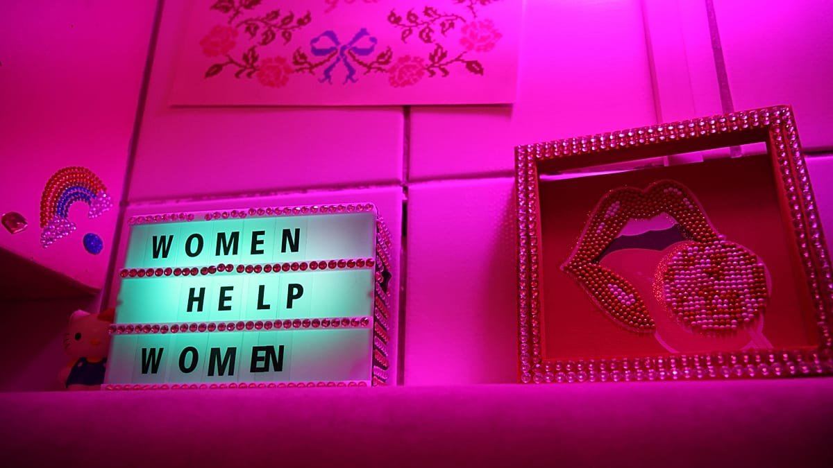women protesting abortion law reforms in poland