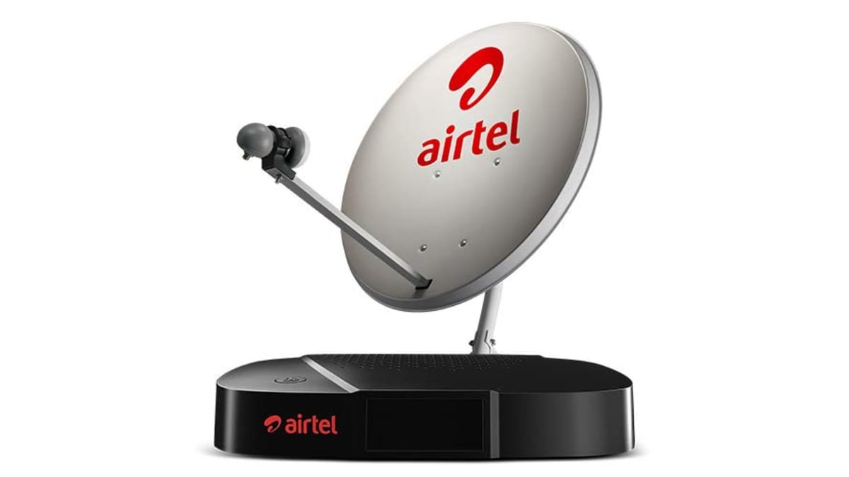 Airtel DTH recharge status screen on smartphone