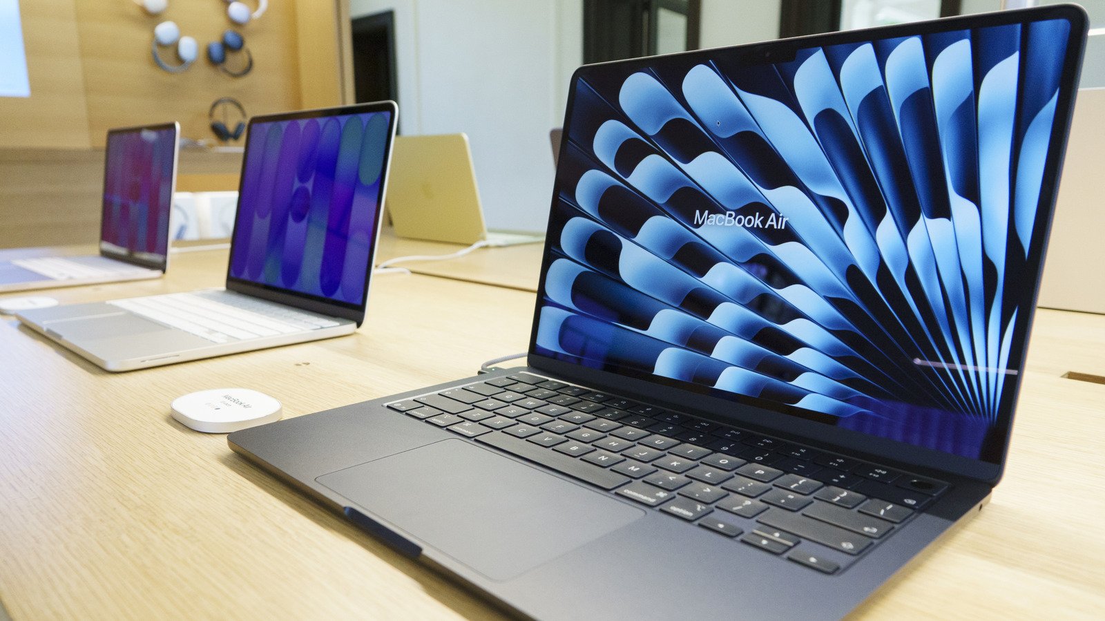 MacBook privacy settings display