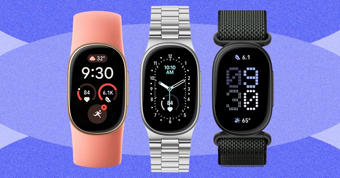 Google Fitbit Edge smartwatch display